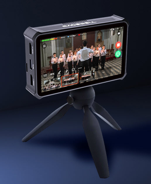 The Magewell Director Mini Portable is a small All-in-One Live Video Production and Streaming System